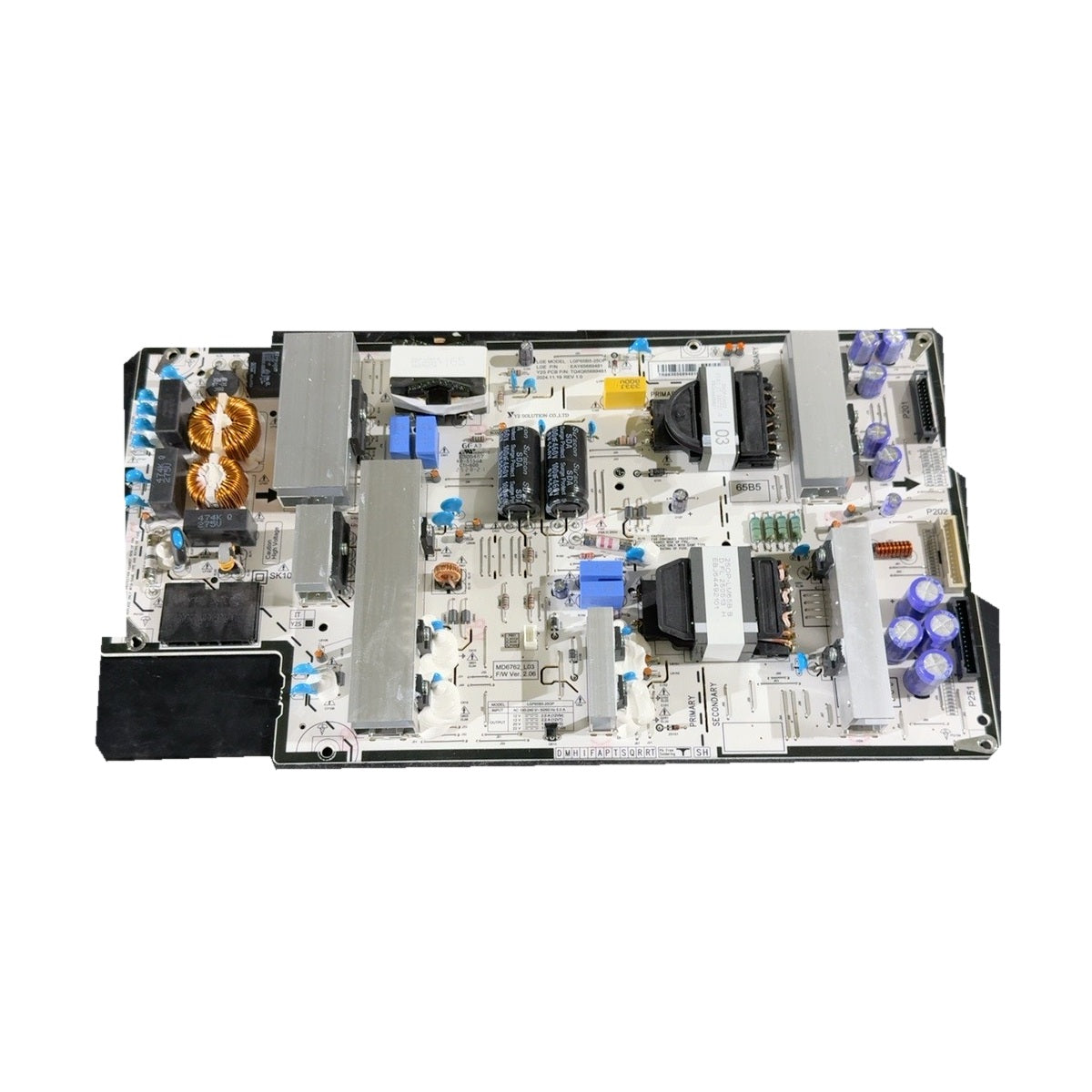 Actual board photograph with square white background