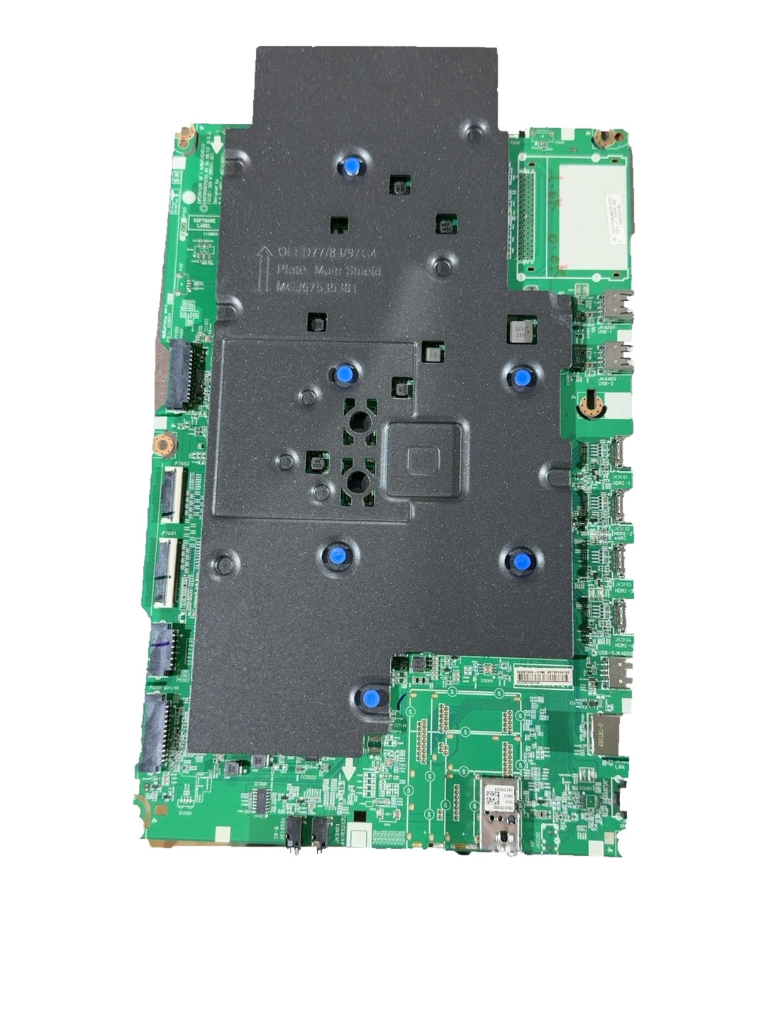 Actual LG EBT30125702 TV main board with original background removed