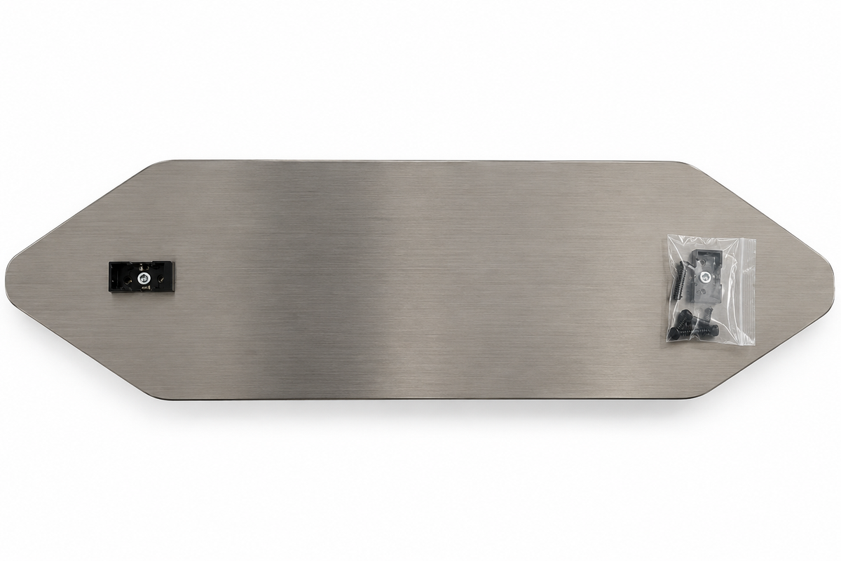 LG OLED65E6P TV stand base with mounting hardware