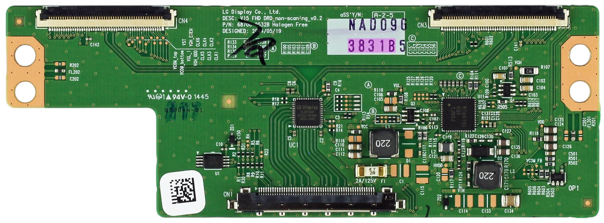 LG 6871L-3831B (6870C-0532B) T-Con Board for 55LF6300-UA 55LX540S-UA 55LX341C-UA