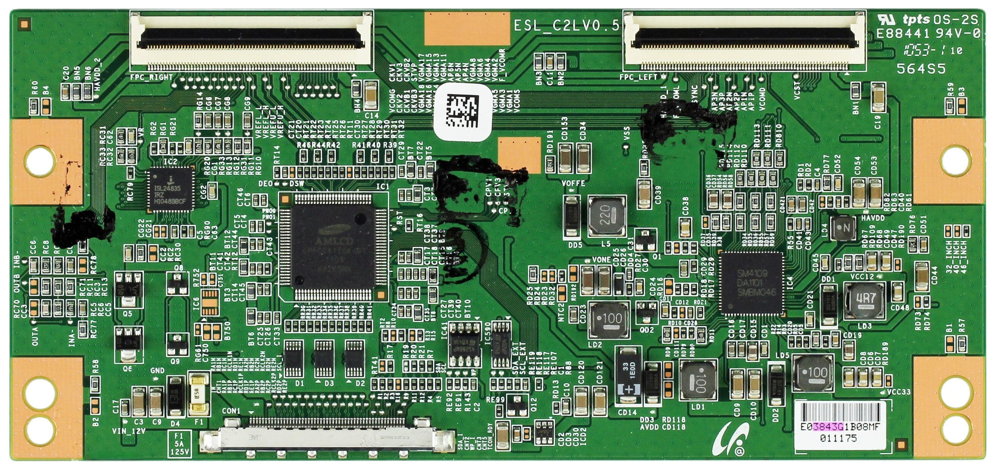 Samsung LJ94-03843G (ESL_C2LV0.5) T-Con Board