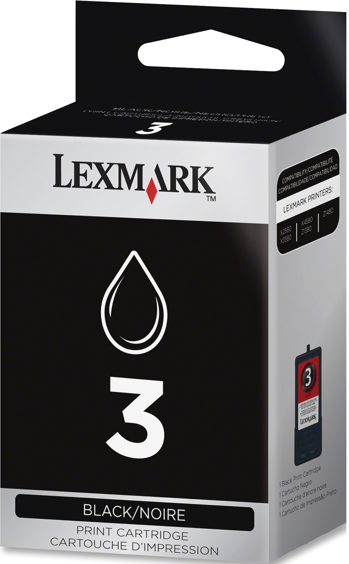 New, Pre-Owned - Lexmark 18C1530 NO.3 Ink Cartridge (Black)
