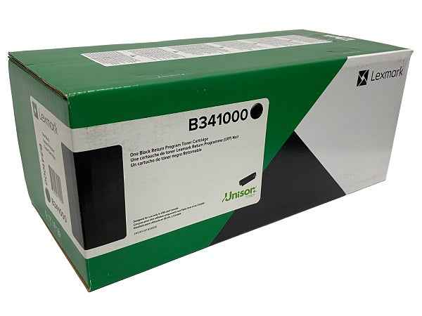 New, Pre-Owned - Lexmark B341000 Standard Yield Black Toner Cartridge