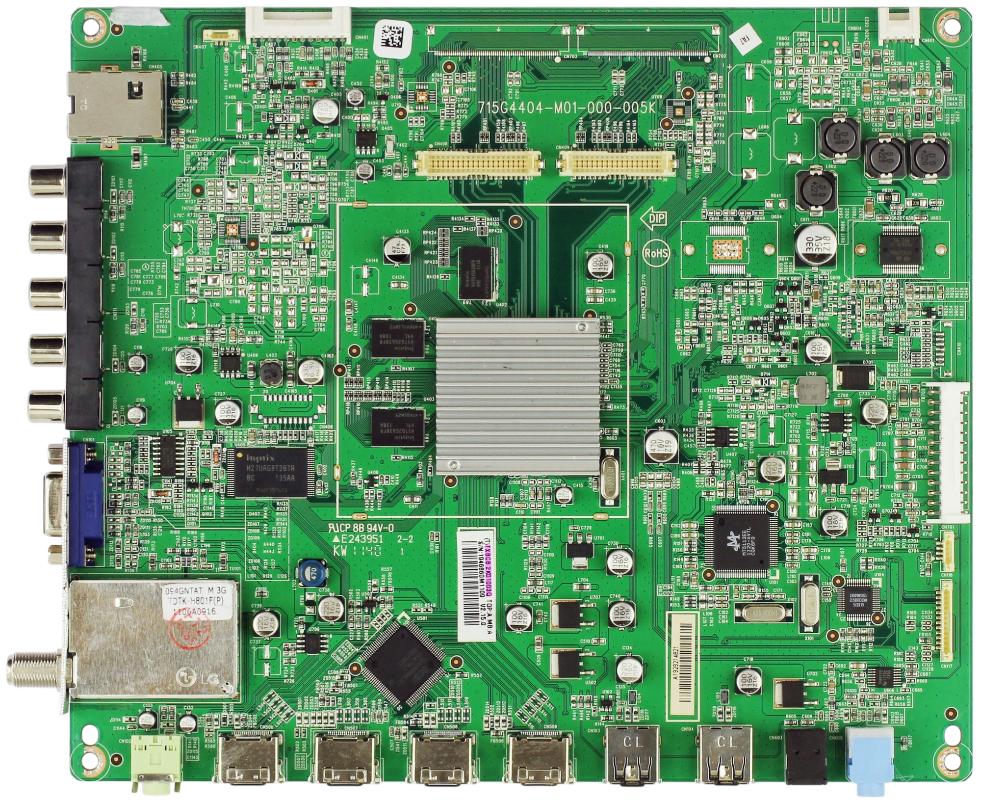 Vizio 756TXBCB2K01003Q Main Board for M3D550SR