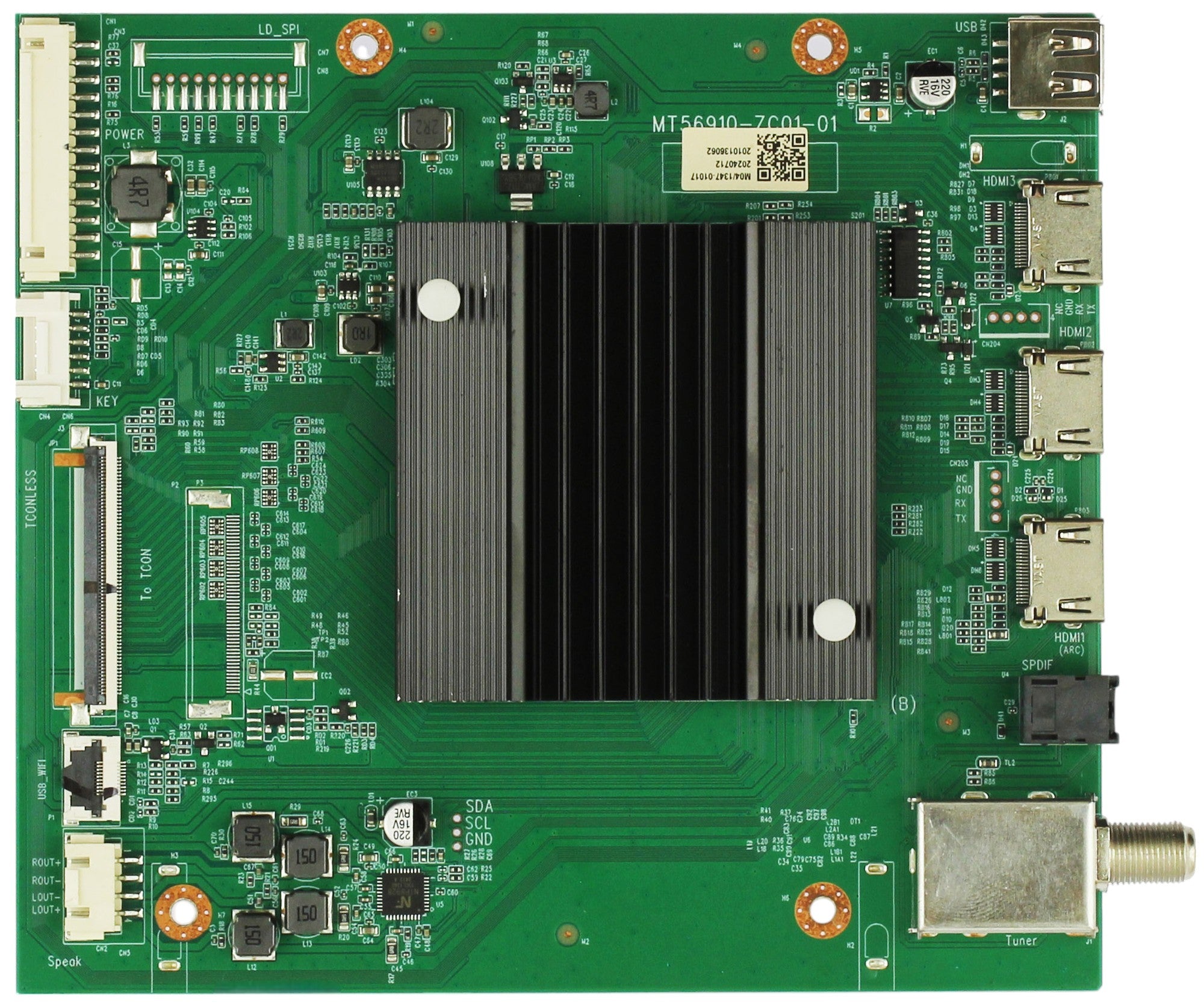 Vizio 515C56910M04 Main Board for V4K65M-0810