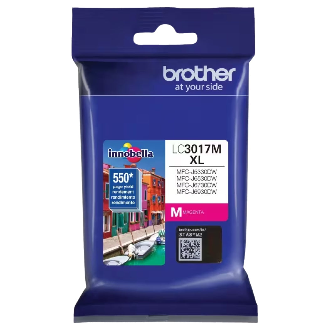 New, Pre-Owned - Brother LC3017XL Magenta Ink Cartridge
