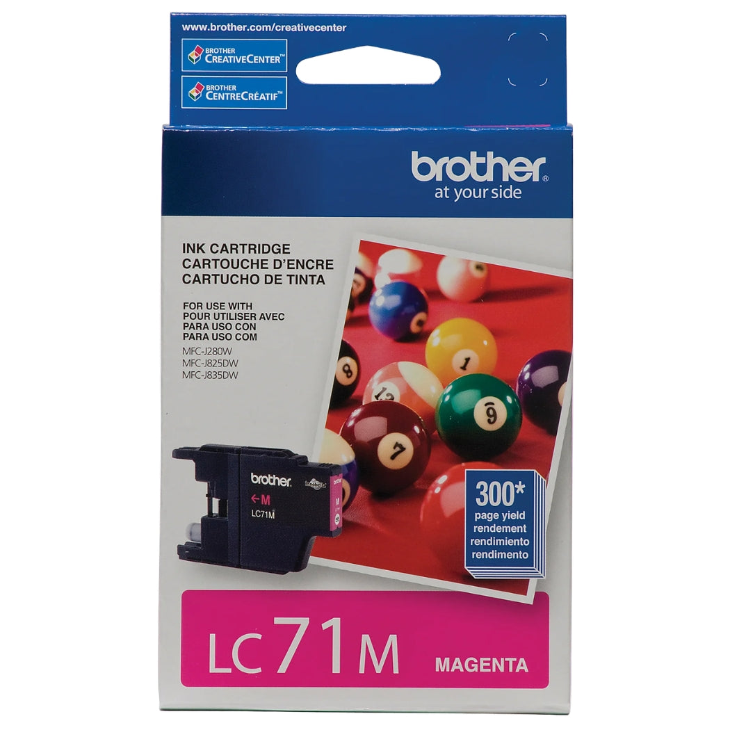 New, Pre-Owned - Brother LC71 Magenta Ink Cartridge