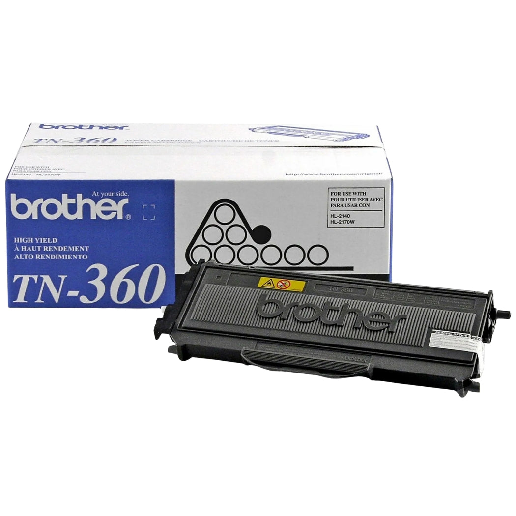 New, Pre-Owned - Brother TN360 Black Toner Cartridge