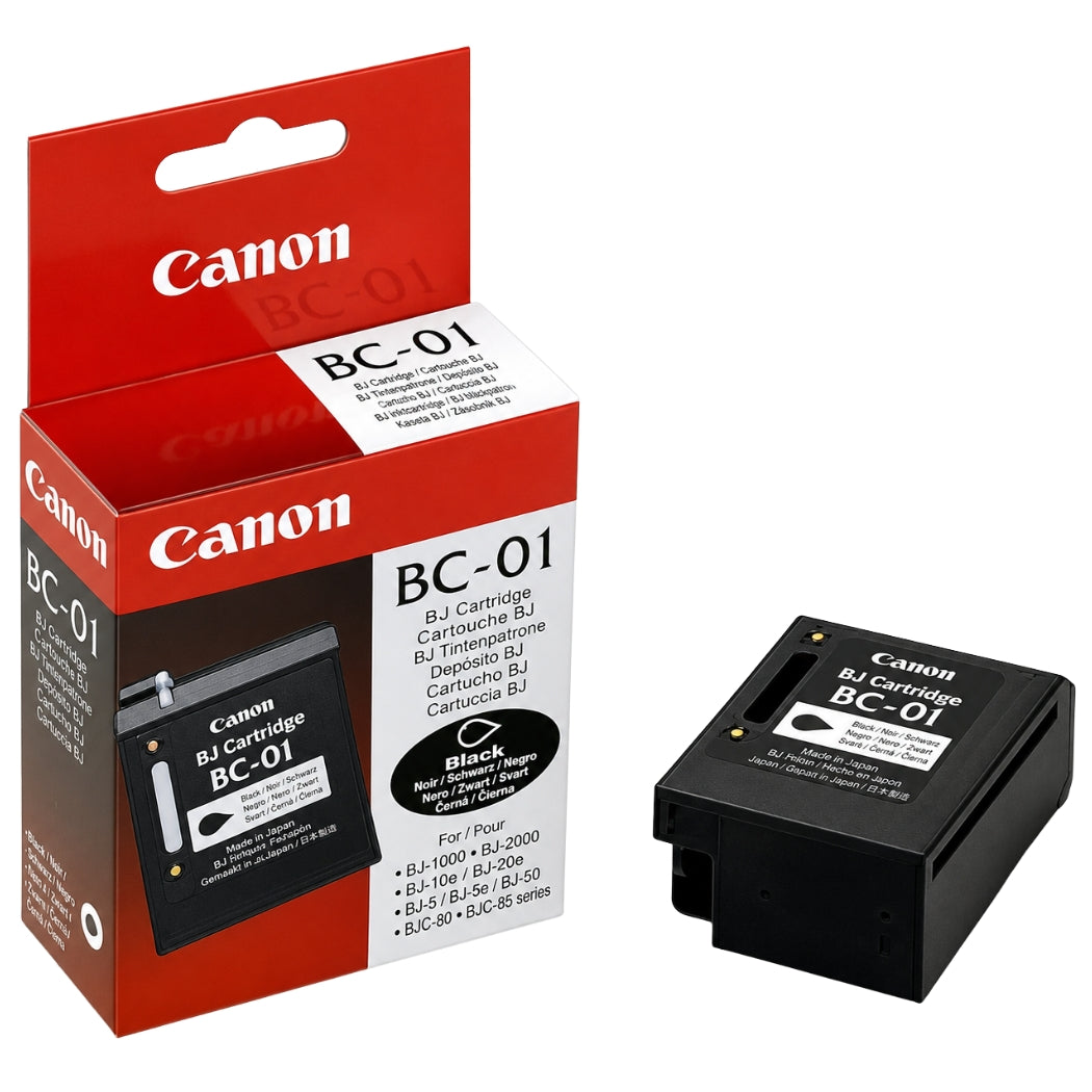 New, Pre-Owned - Canon BC-01 Black Ink Cartridge
