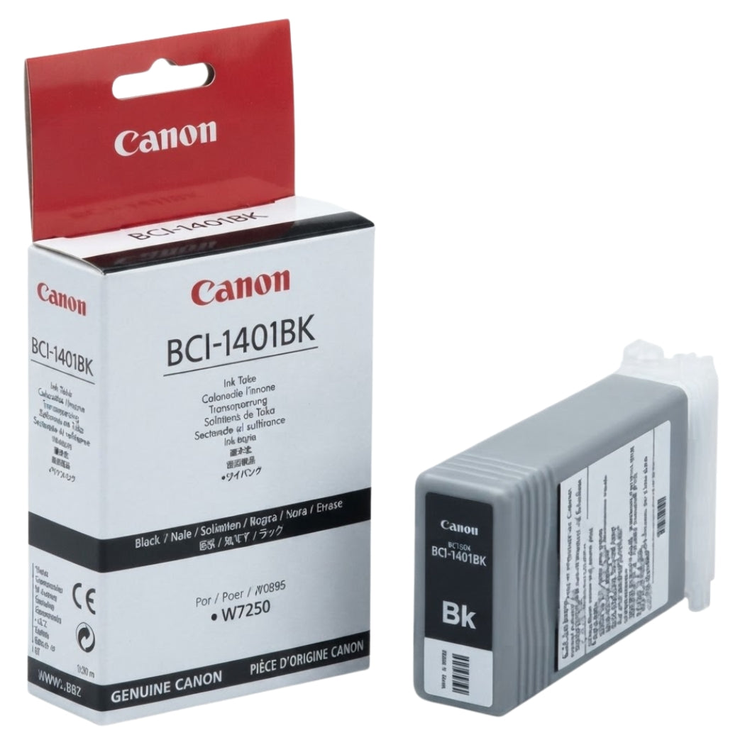New, Pre-Owned - Canon BCI-1401BK Black Ink Tank