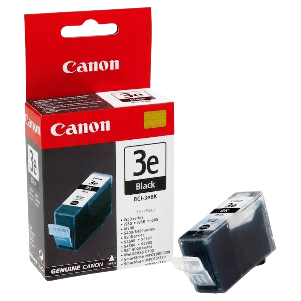 New, Pre-Owned - Canon BCI-3e Black Ink Cartridge