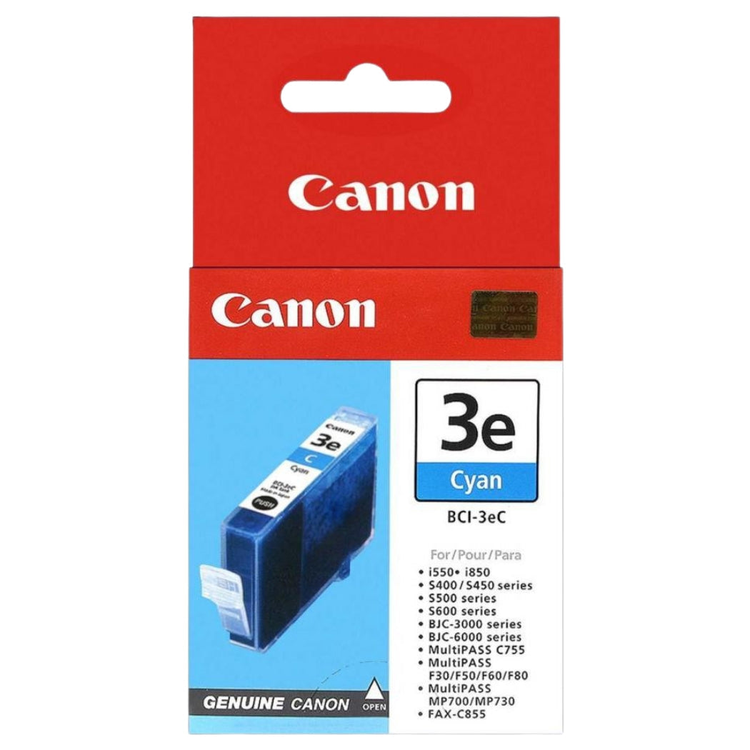 New, Pre-Owned - Canon BCI-3e Cyan Ink Cartridge