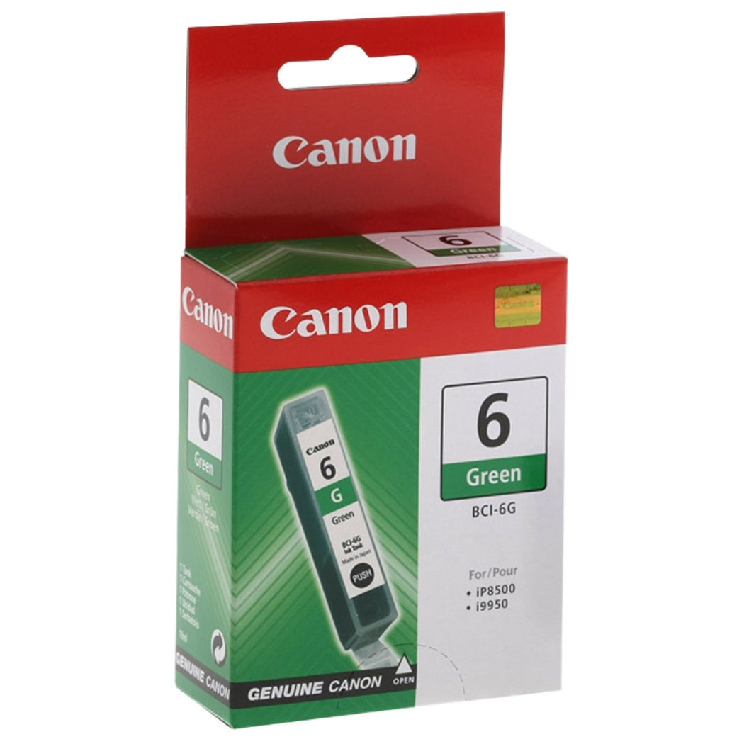 New, Pre-Owned - Canon BCI-6 Green Ink Cartridge
