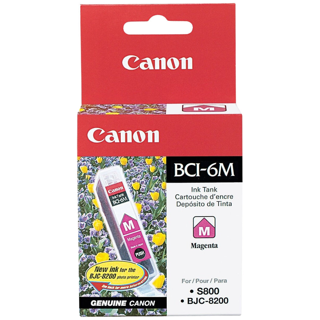 New, Pre-Owned - Canon BCI-6 Magenta Ink Cartridge