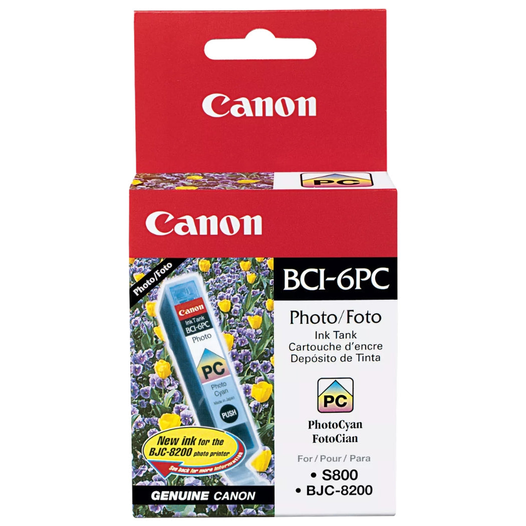 New, Pre-Owned - Canon BCI-6 Photo Cyan Ink Cartridge