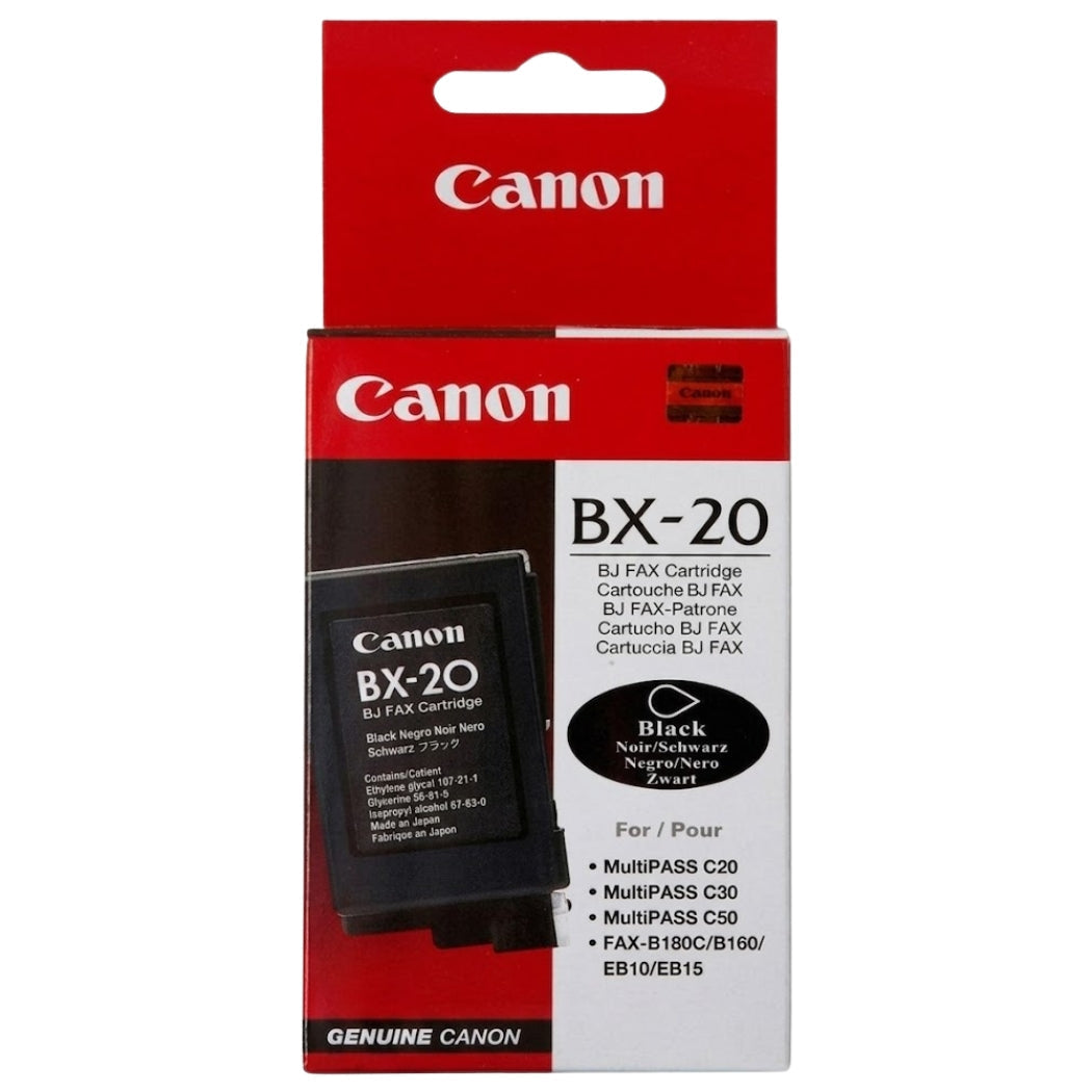 New, Pre-Owned - Canon BX-20 Black Ink Cartridge