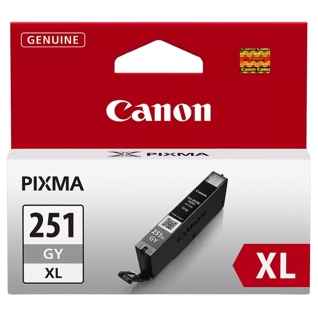 New, Pre-Owned - Canon CLI-251XL Gray Ink Cartridge