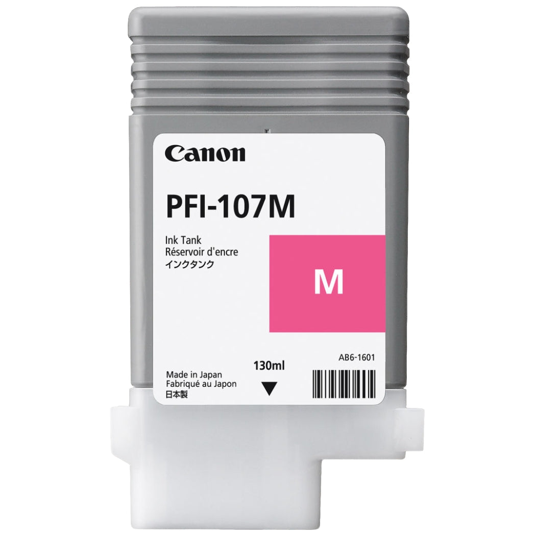 New, Pre-Owned - Canon PFI-107 130mL Magenta Ink Cartridge