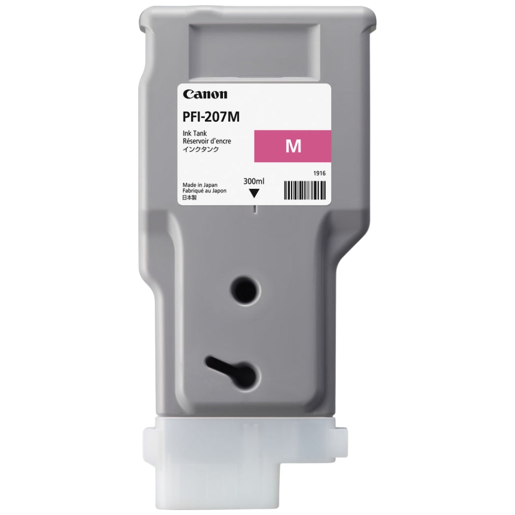 New, Pre-Owned - Canon PFI-207 300mL Magenta Ink Cartridge