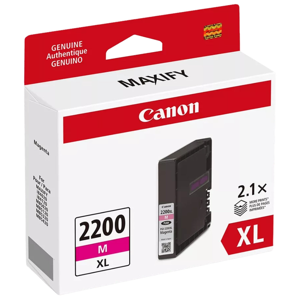 New, Pre-Owned - Canon PGI-2200XL Magenta Ink Cartridge
