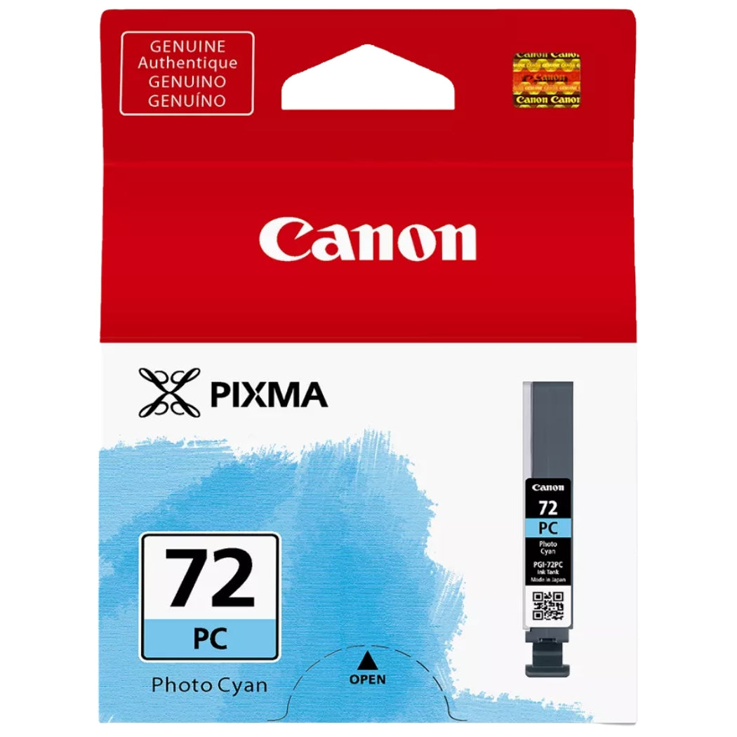 New, Pre-Owned - Canon PGI-72 Photo Cyan Ink Cartridge