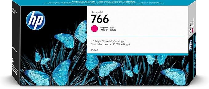 New, Pre-Owned - HP 766 Standard Yield Magenta Ink Cartridge, P2V90A