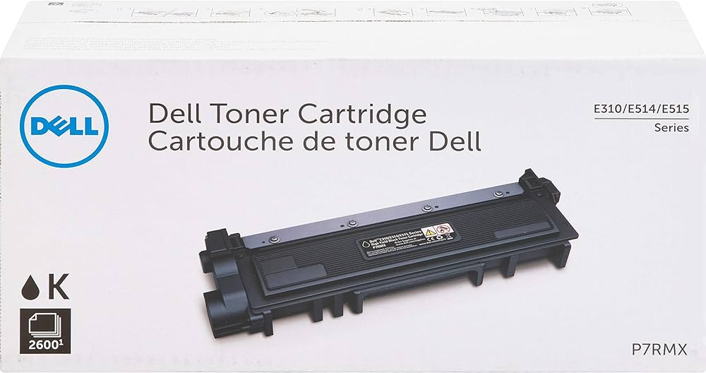 New, Pre-Owned - Dell E310dw / E514dw Black Toner Cartridge, P7RMX