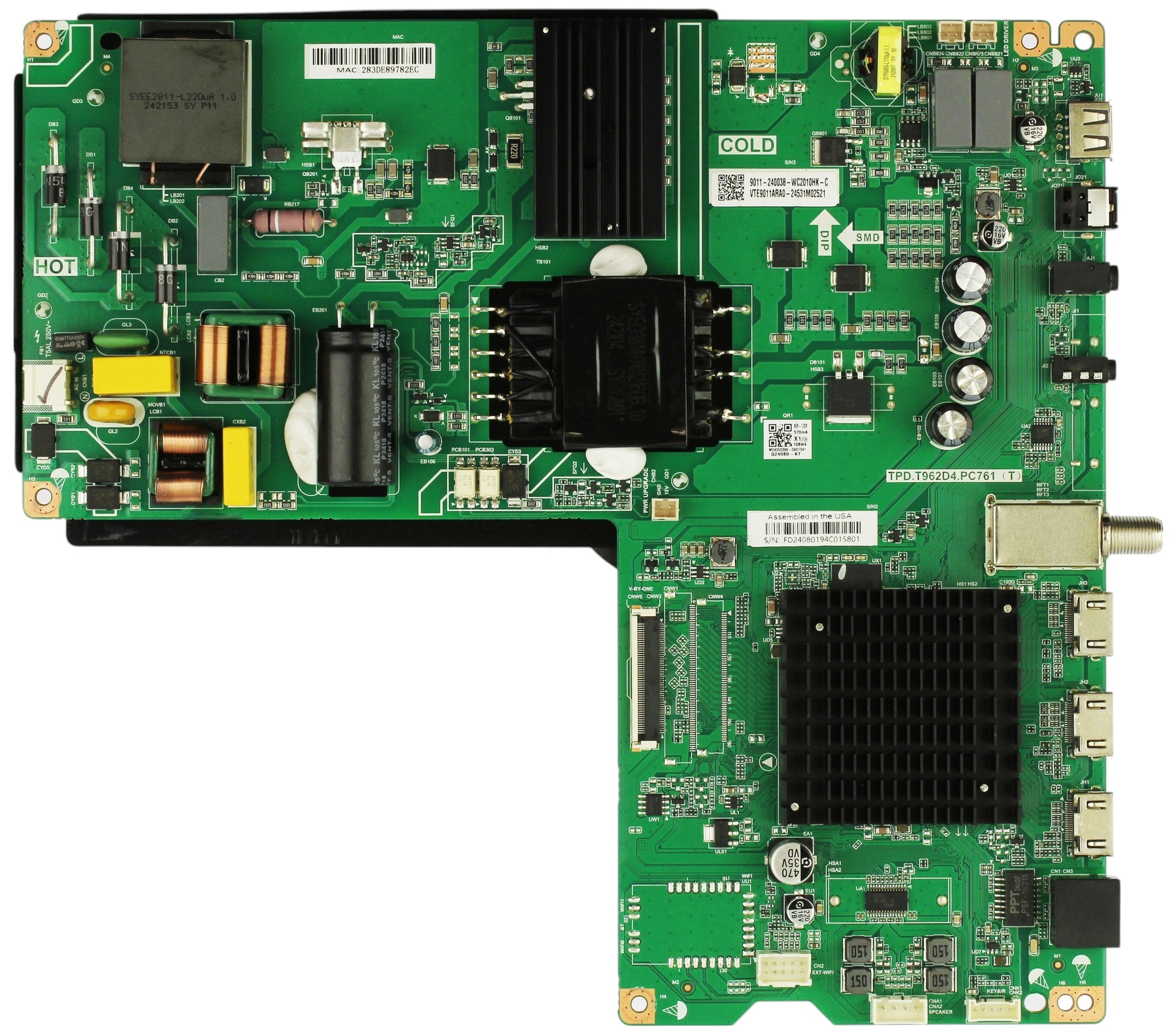 Element Q24080-KT Main Board