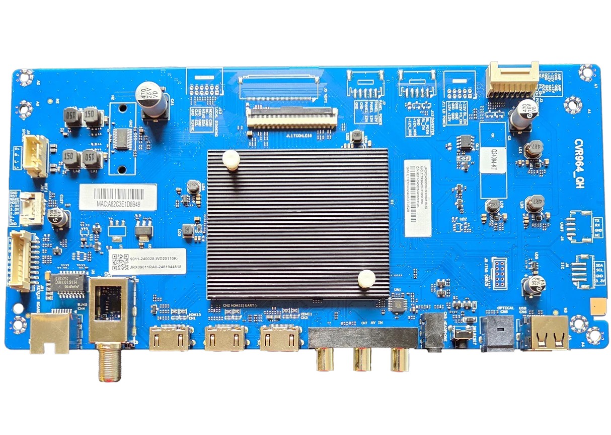 9011-240028-WD20110K Onn Main Board, Q24094-KT, CVR964_QH, 100012585