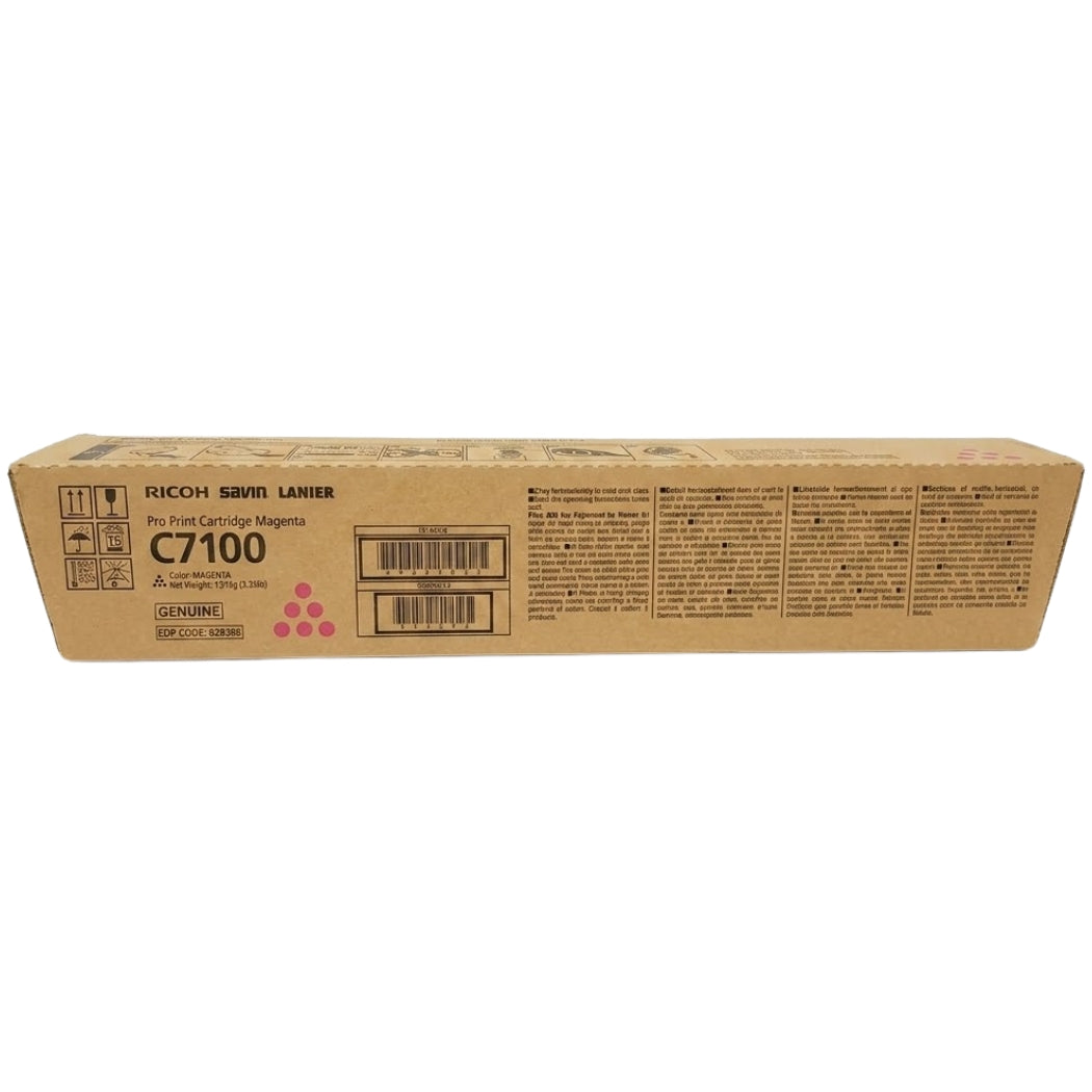 New, Pre-Owned - Ricoh C7100 Magenta Toner Cartridge, 828386