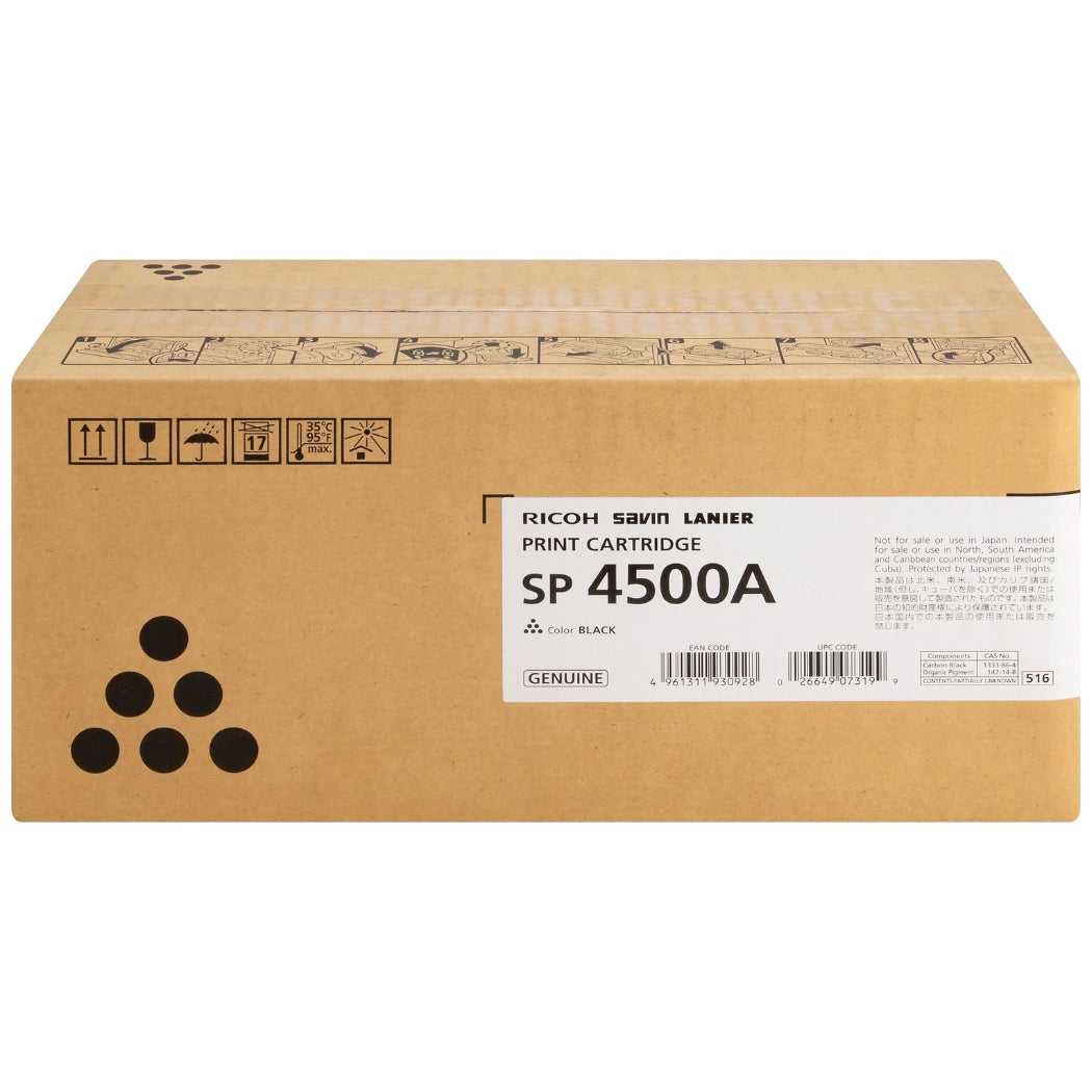 New, Pre-Owned - Ricoh SP 4500A Black Toner Cartridge, 407319