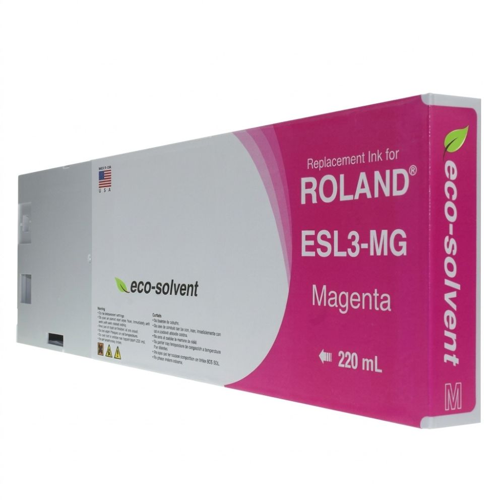New, Pre-Owned - Roland ESL3-MG Standard Yield Magenta Ink Cartridge