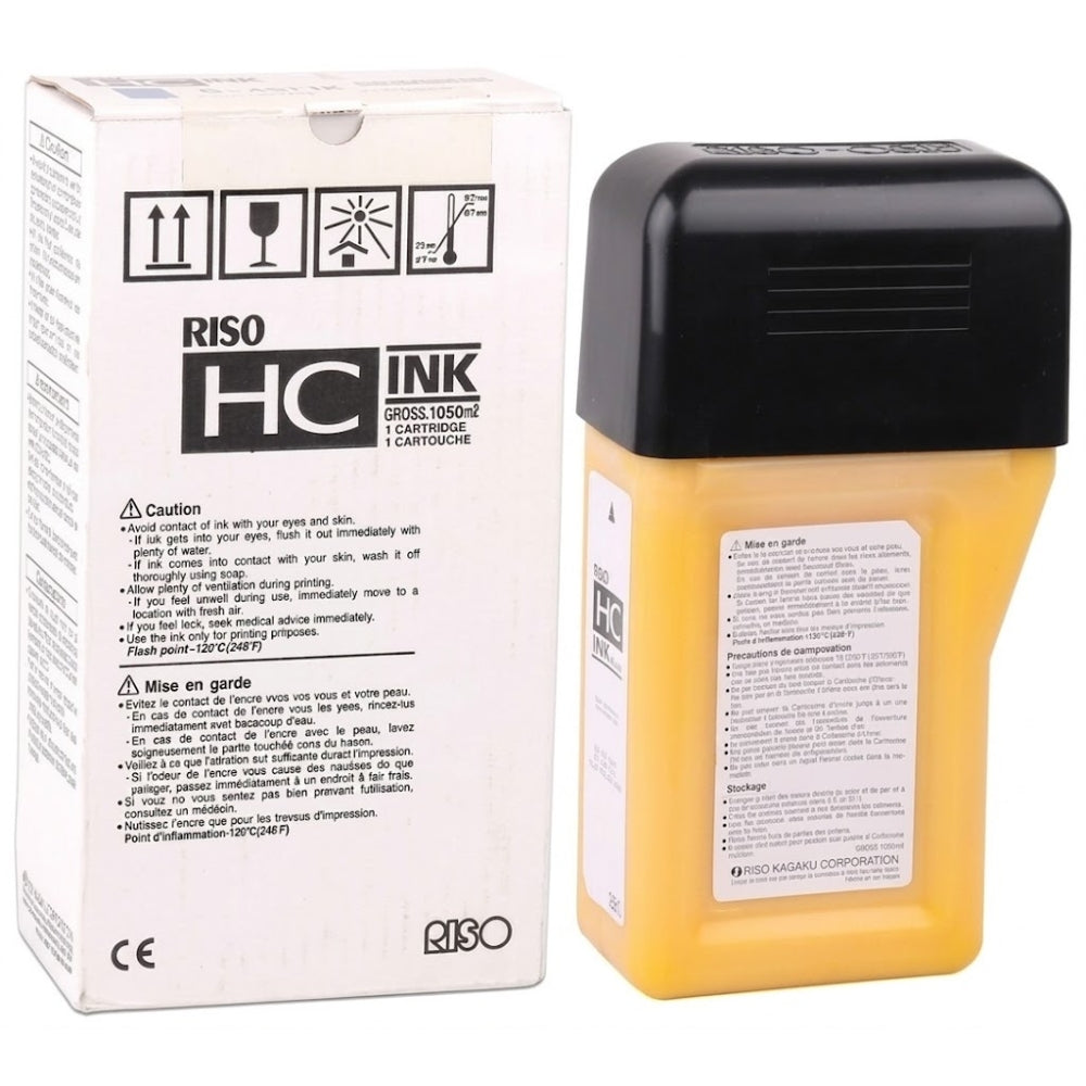 New, Pre-Owned - Risograph S-4673 Yellow Ink Tank