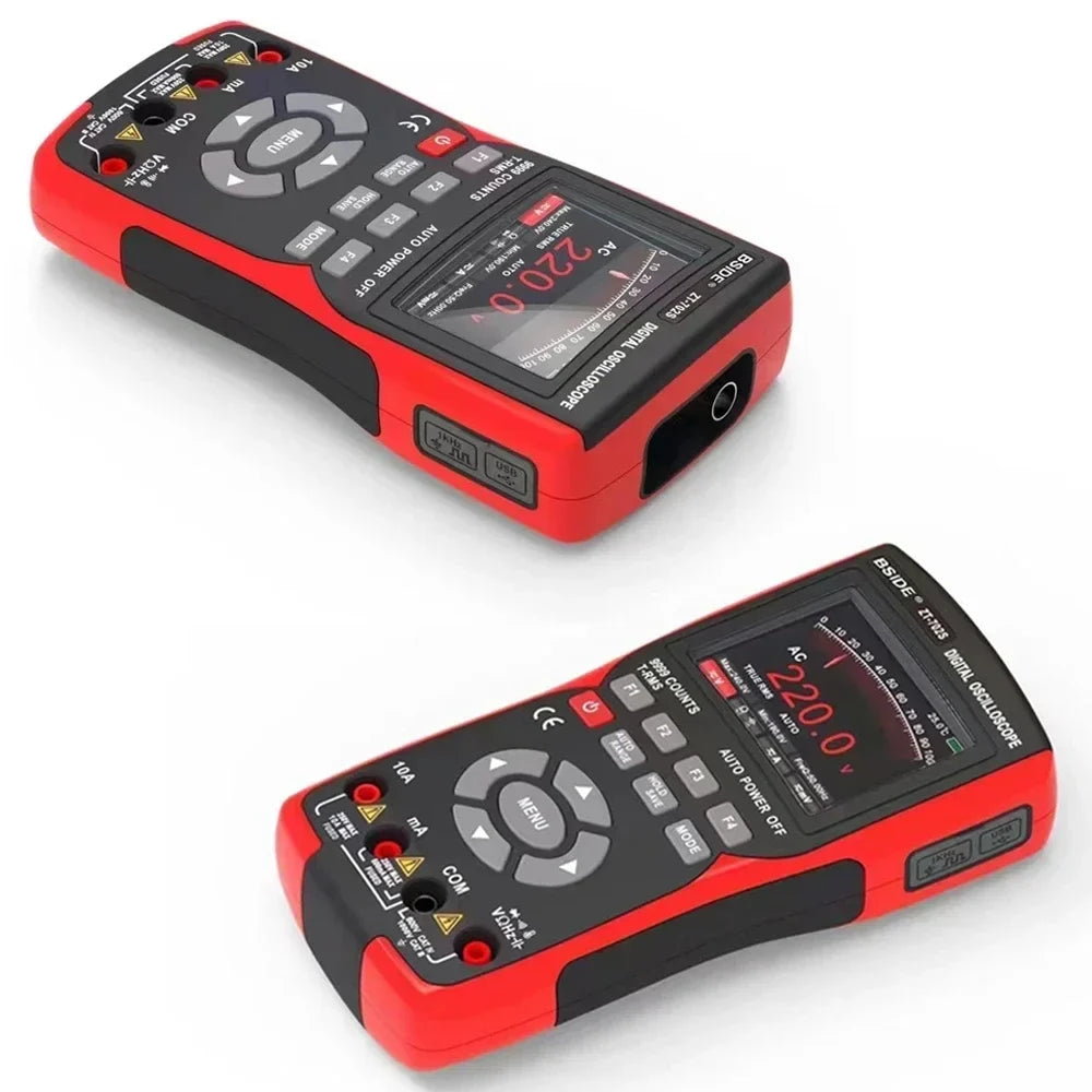 BSIDE ZT702S Handheld Oscilloscope Multimeter for Electricians