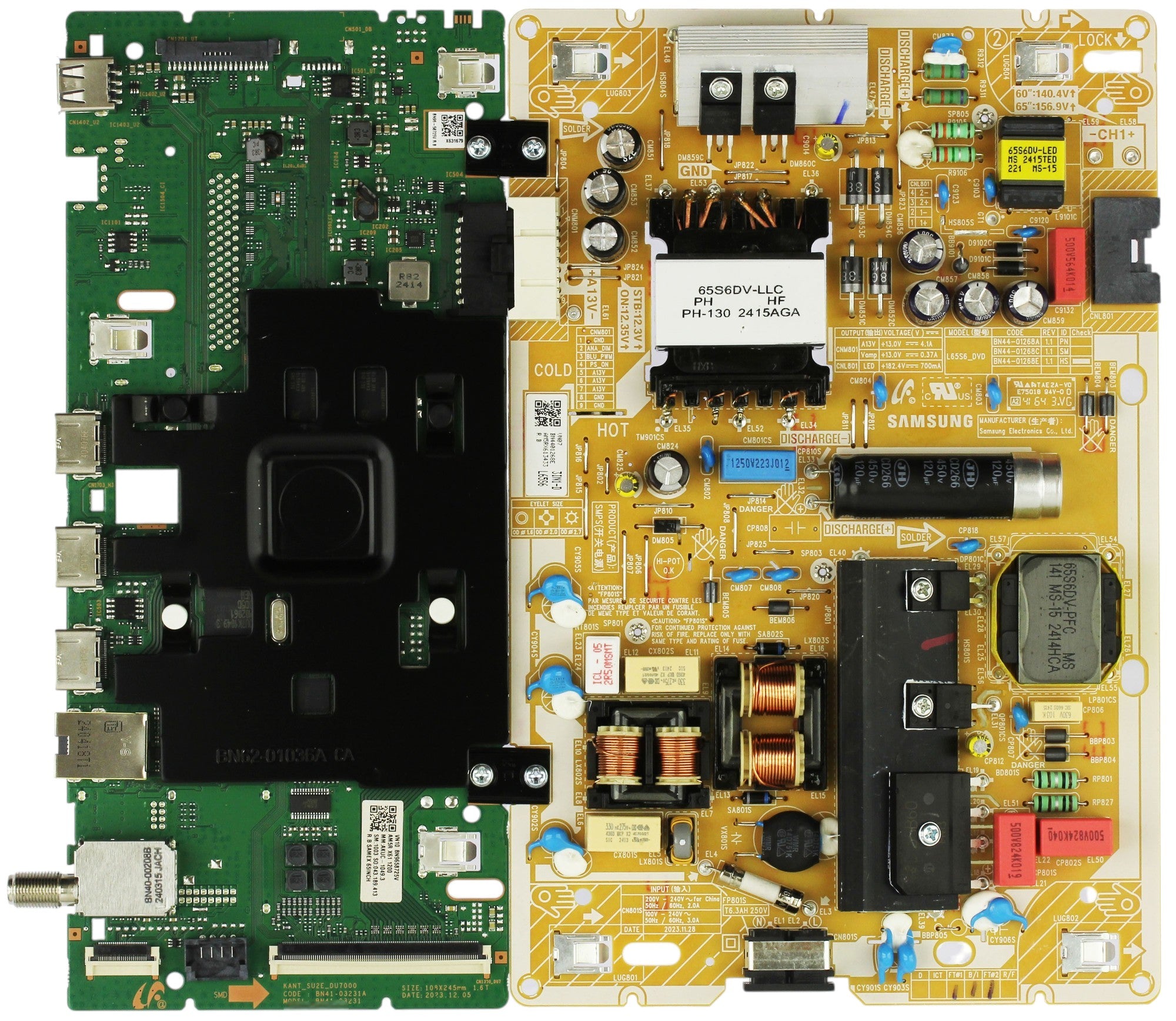Samsung BN96-58725V / BN44-01268E Main Board / Power Board