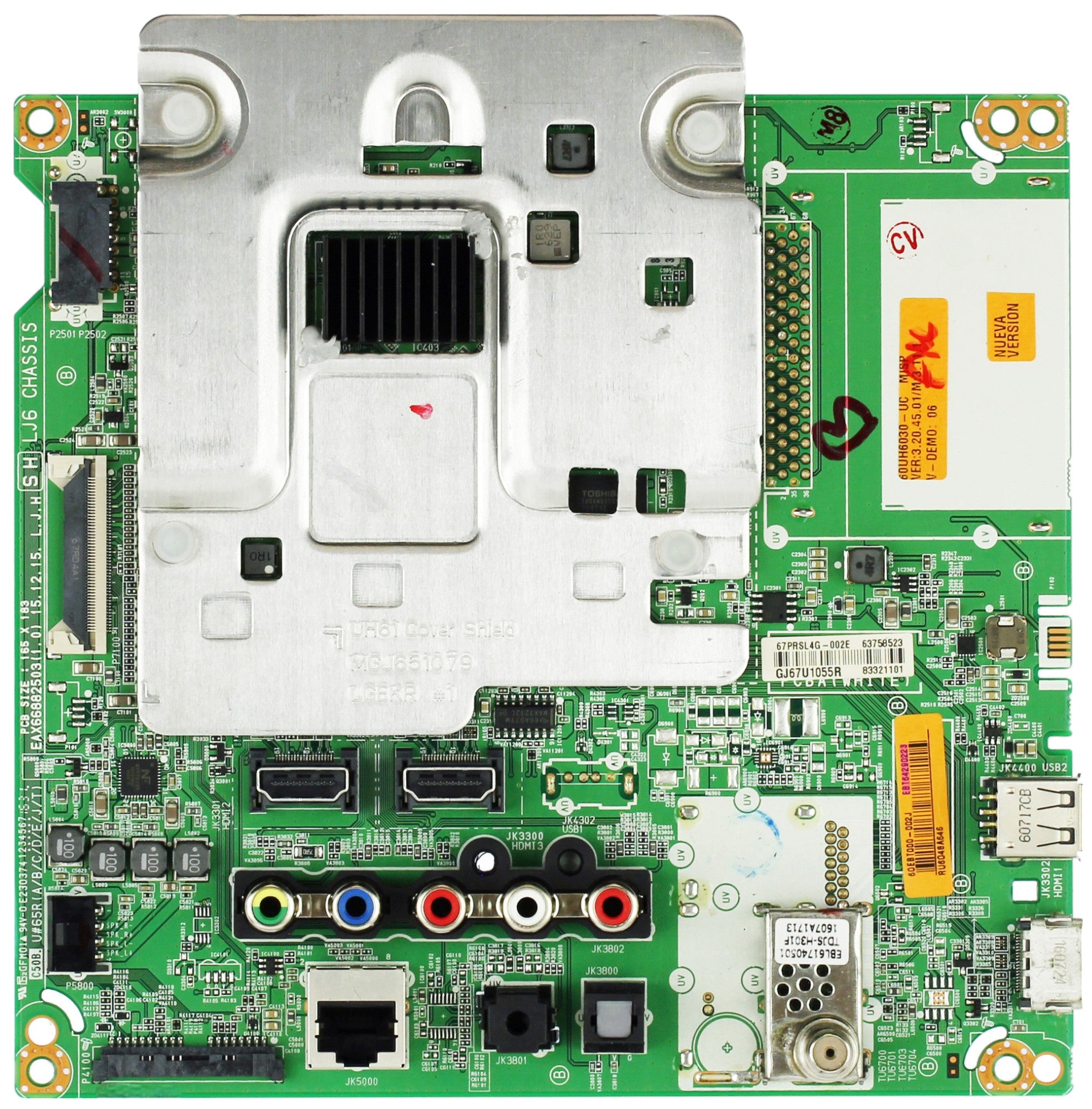 LG EBT64290223 Main Board for 60UH6030-UC.AUSWLJR