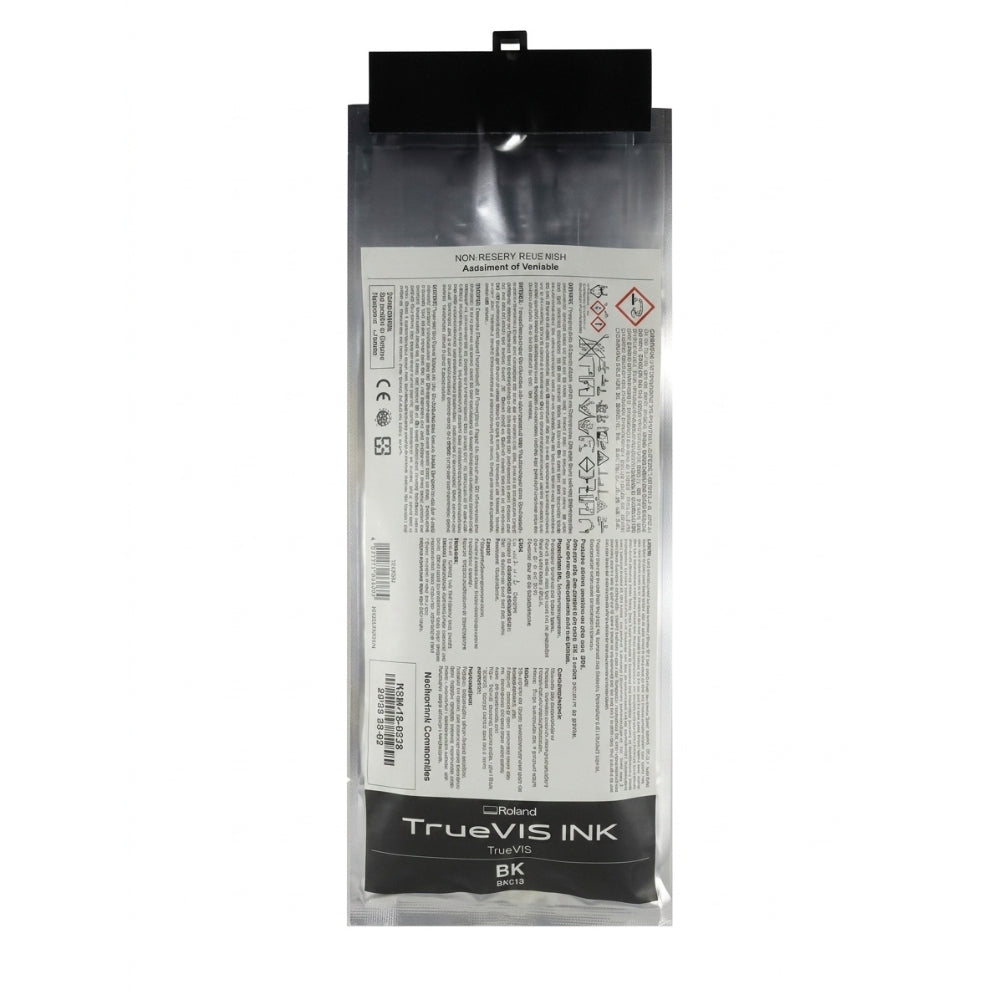 New, Pre-Owned - Roland TrueVIS TR-BK/500CC High-Yield Black Ink Cartridge