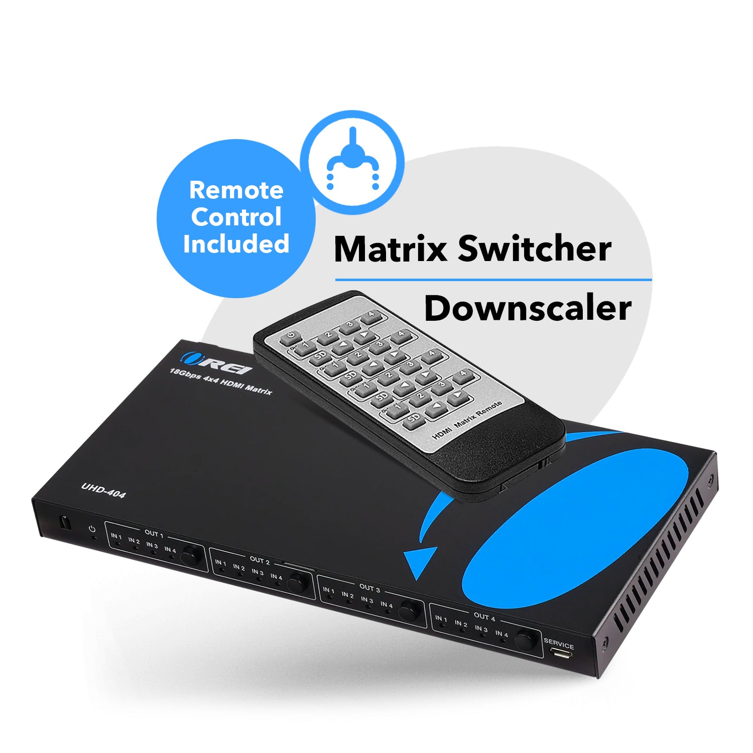 4K@60hz 4x4 HDMI™ Matrix (UHD-404)