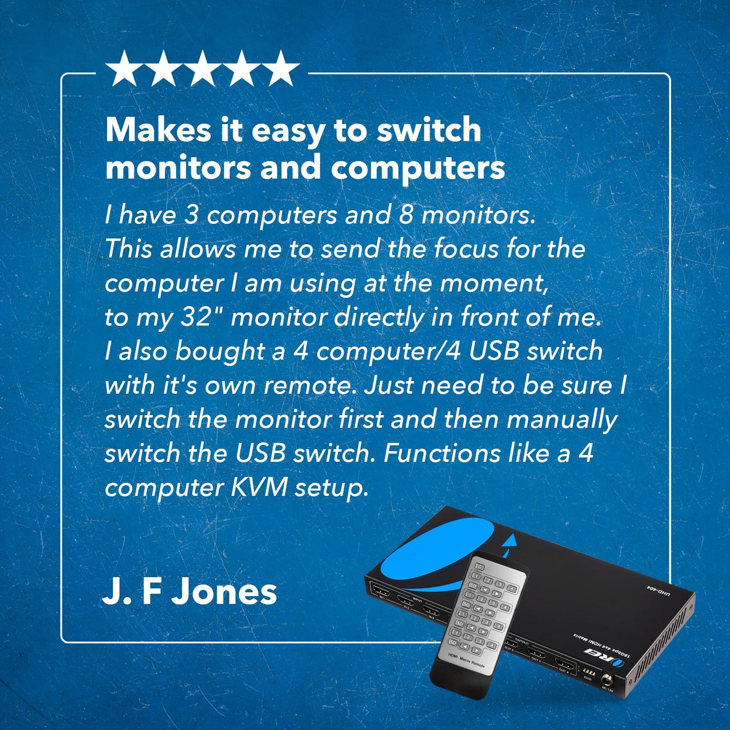 4K@60hz 4x4 HDMI™ Matrix-UHD-404