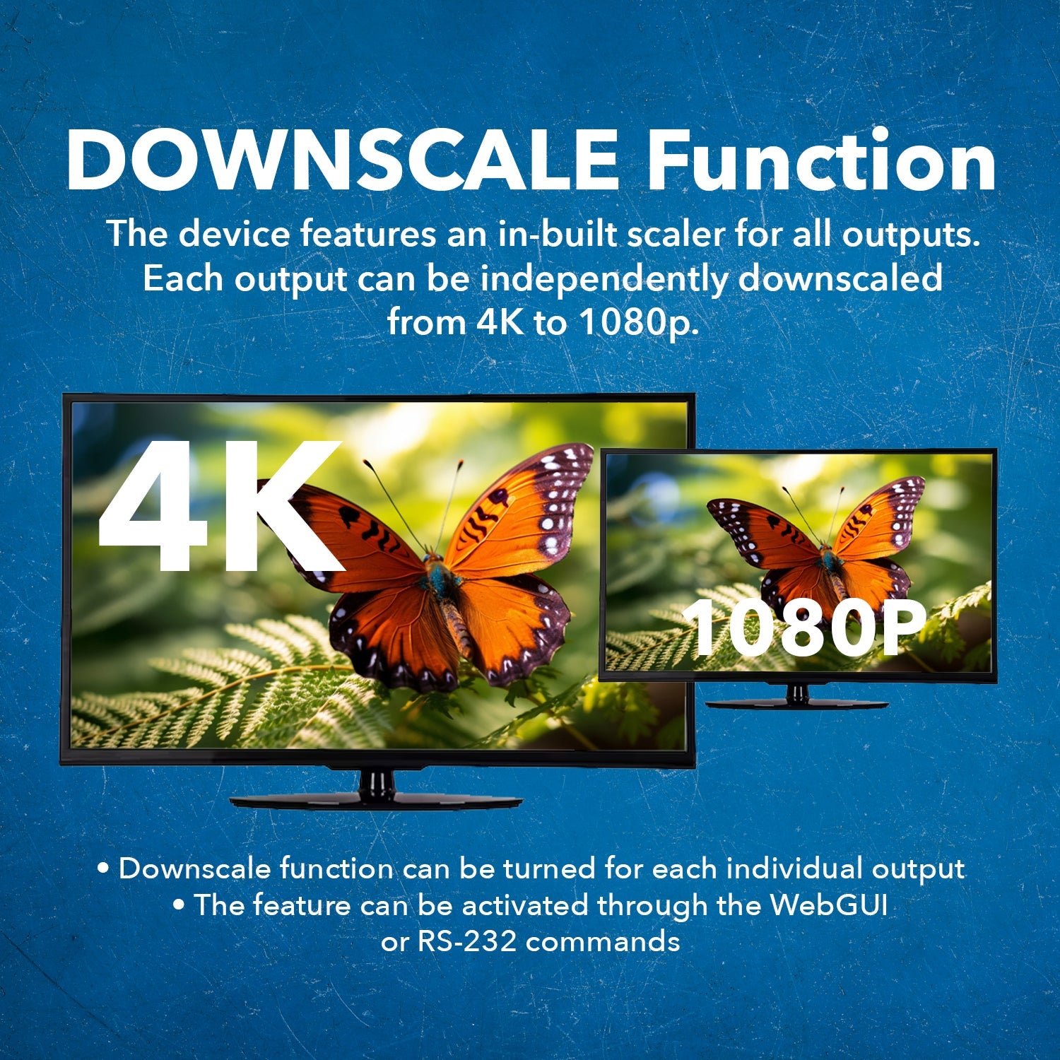 4K@60hz 8x8 HDMI™ Matrix (Audio Extract)-UHD-808