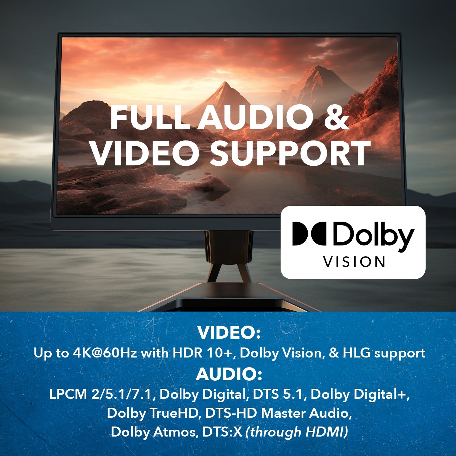 4K@60hz 8x8 HDMI™ Matrix (Audio Extract)-UHD-808