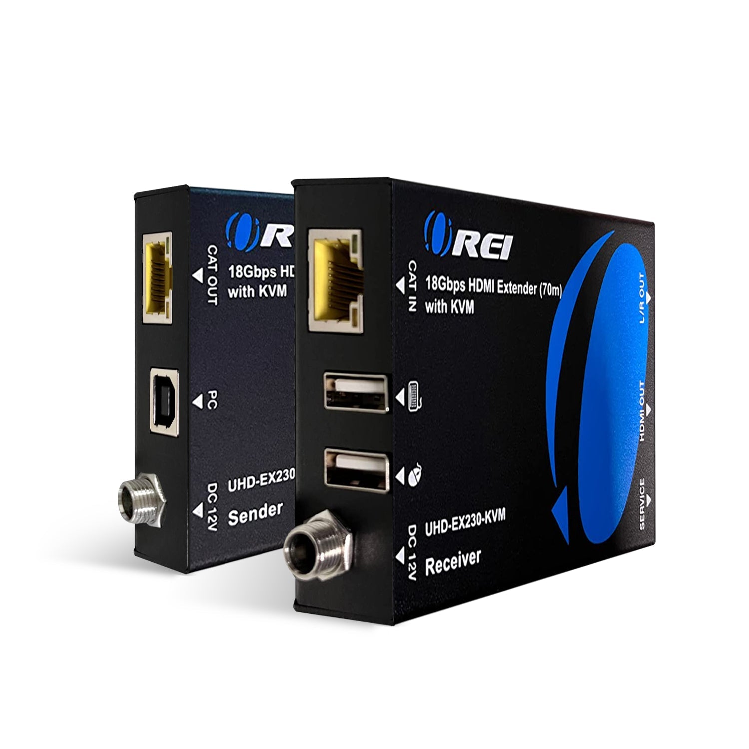4K@60hz HDMI™ Extender (KVM) - 230ft (cat6)-UHD-EX230-KVM