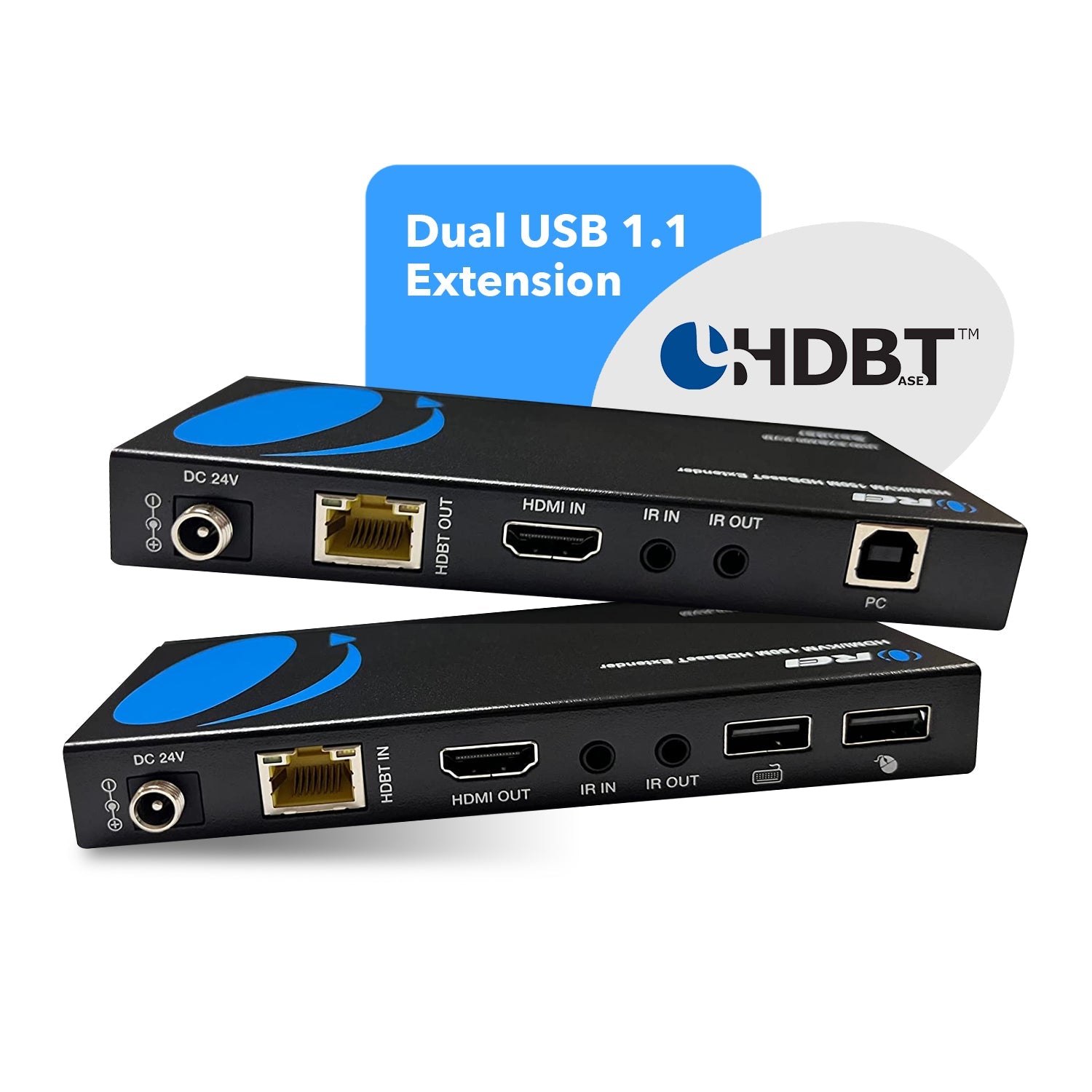 4K HDBaseT HDMI™ Extender (KVM, Bi-IR) - 400ft (cat6)-UHD-EXB400-KVM