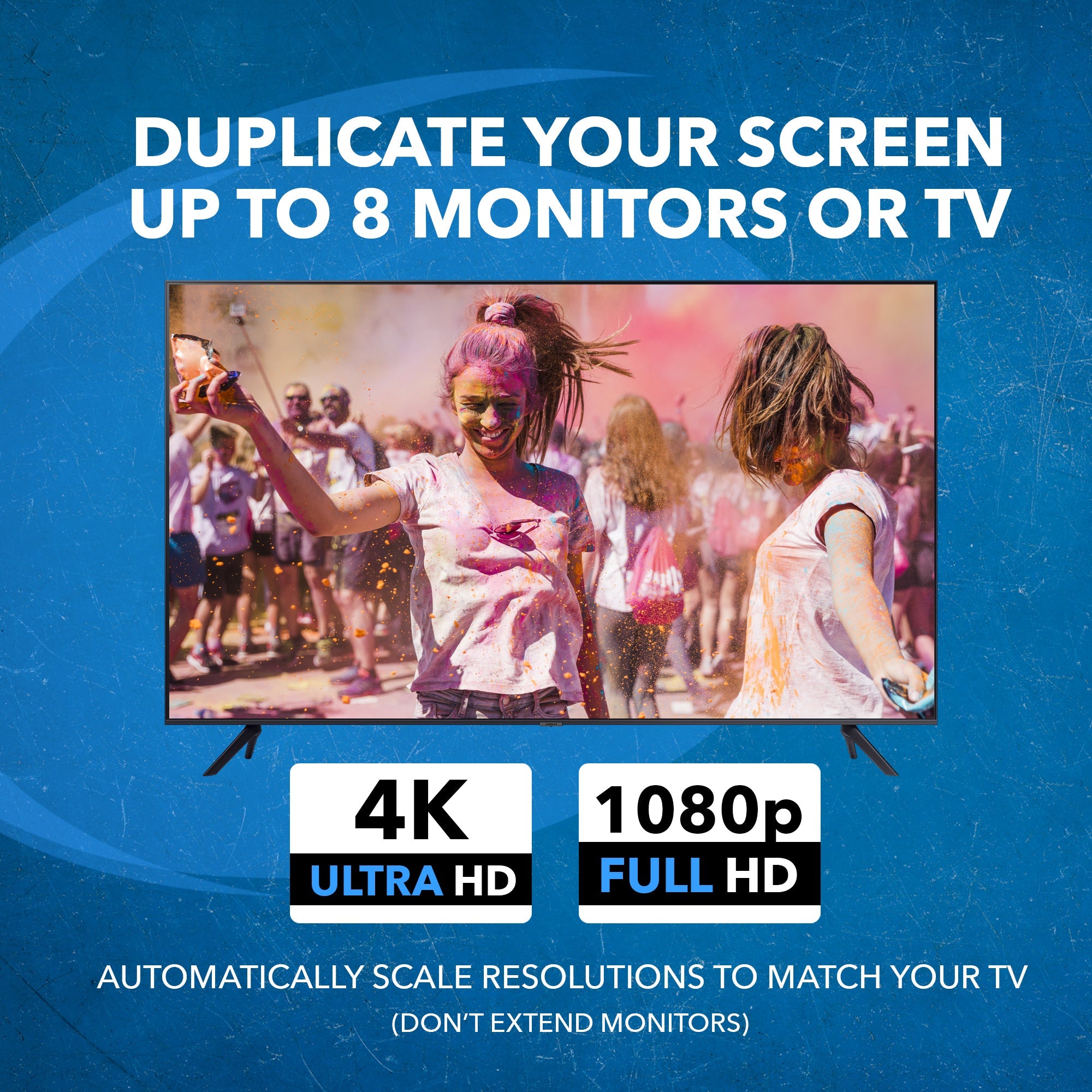 4K@60Hz 1x8 HDMITM Splitter (Downscaler)