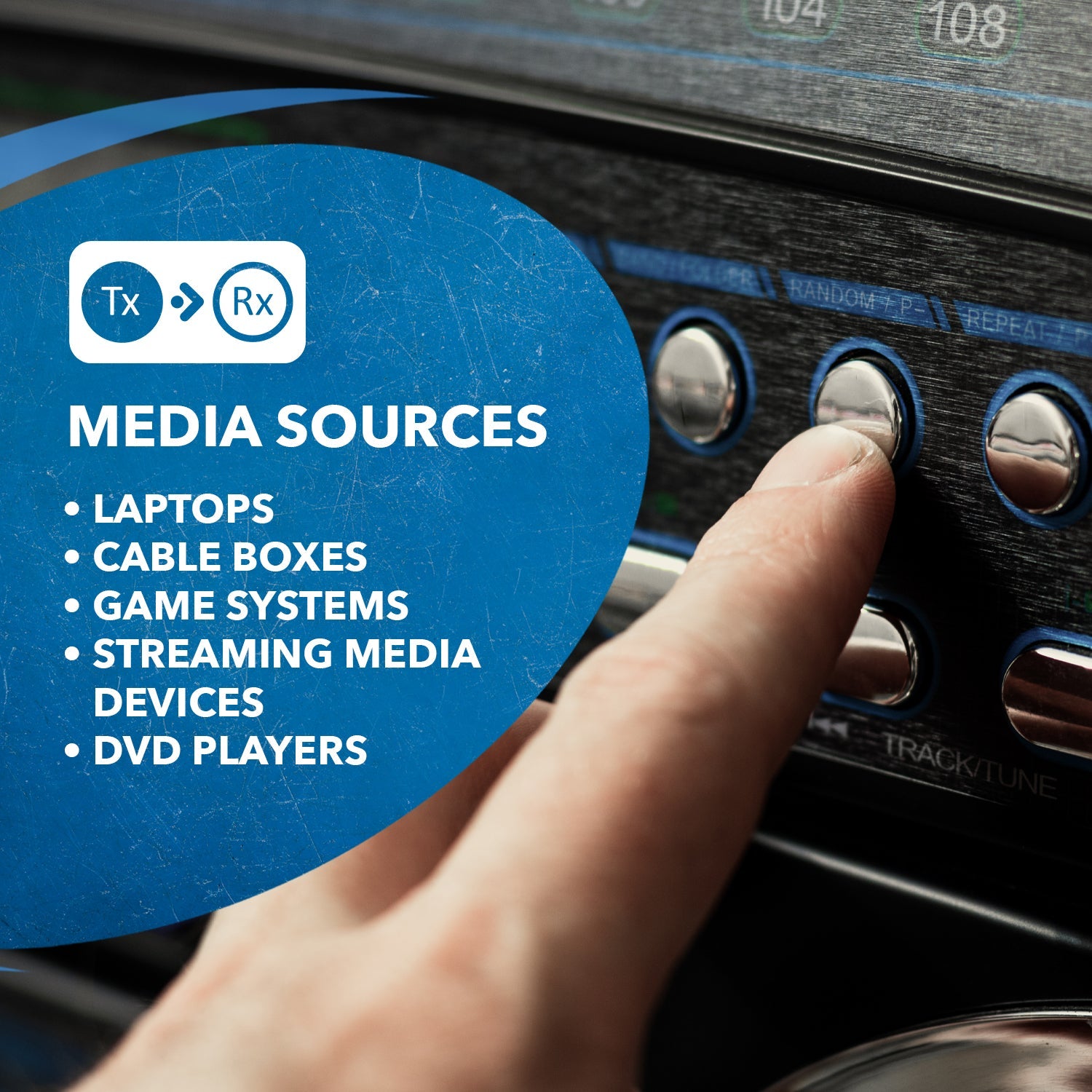 4K@60hz 1x8 HDMI™ Extender Splitter (Loop) - 115ft (cat6)-UHD18-EX115-K