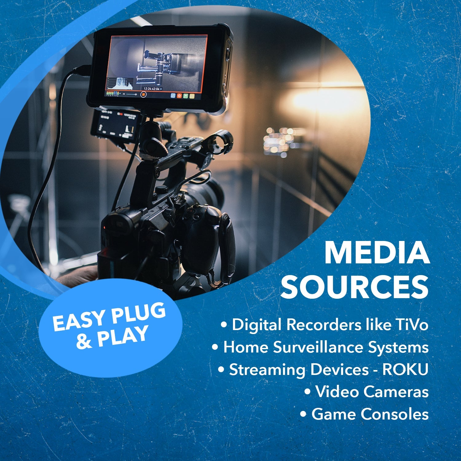 4K@60hz 4x4 HDMITM Matrix Extender (Loop) 230ft (cat6)-UHD48-EX230-K