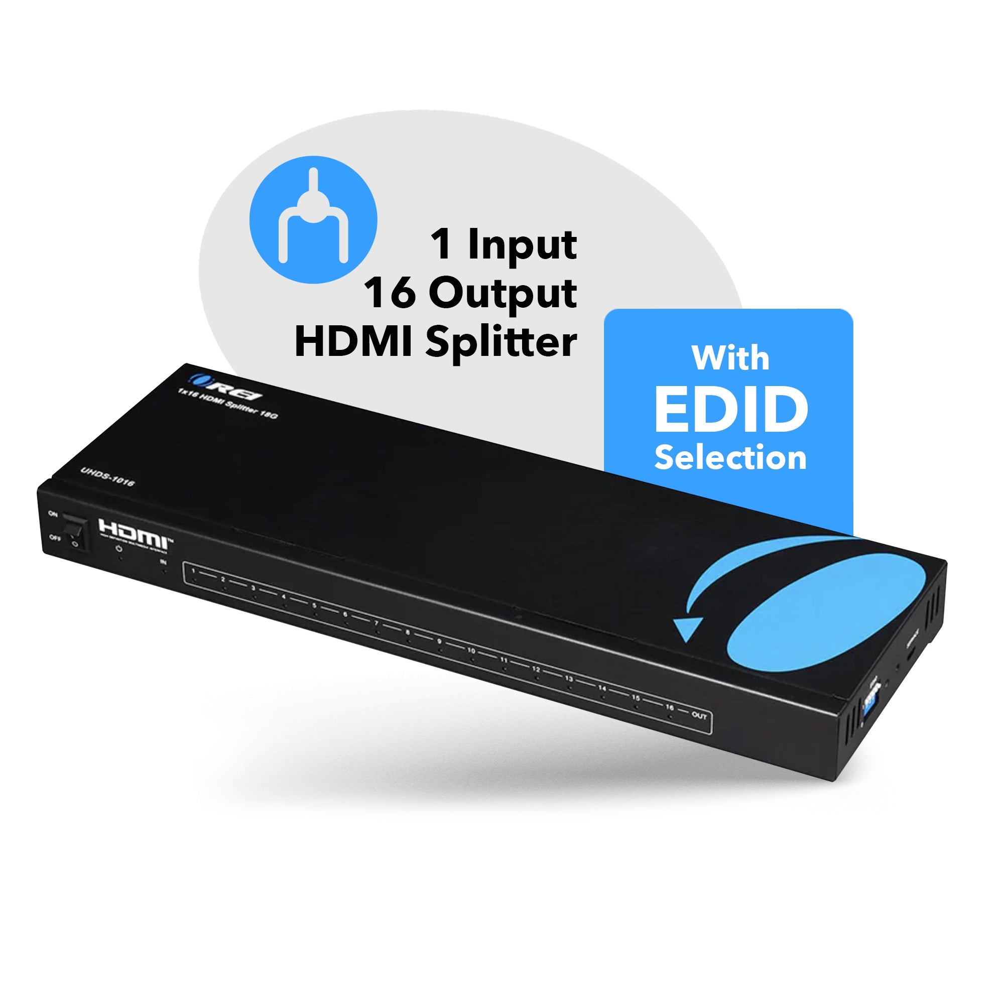 4K@60Hz 1x16 HDMI™ Splitter-UHDS-1016