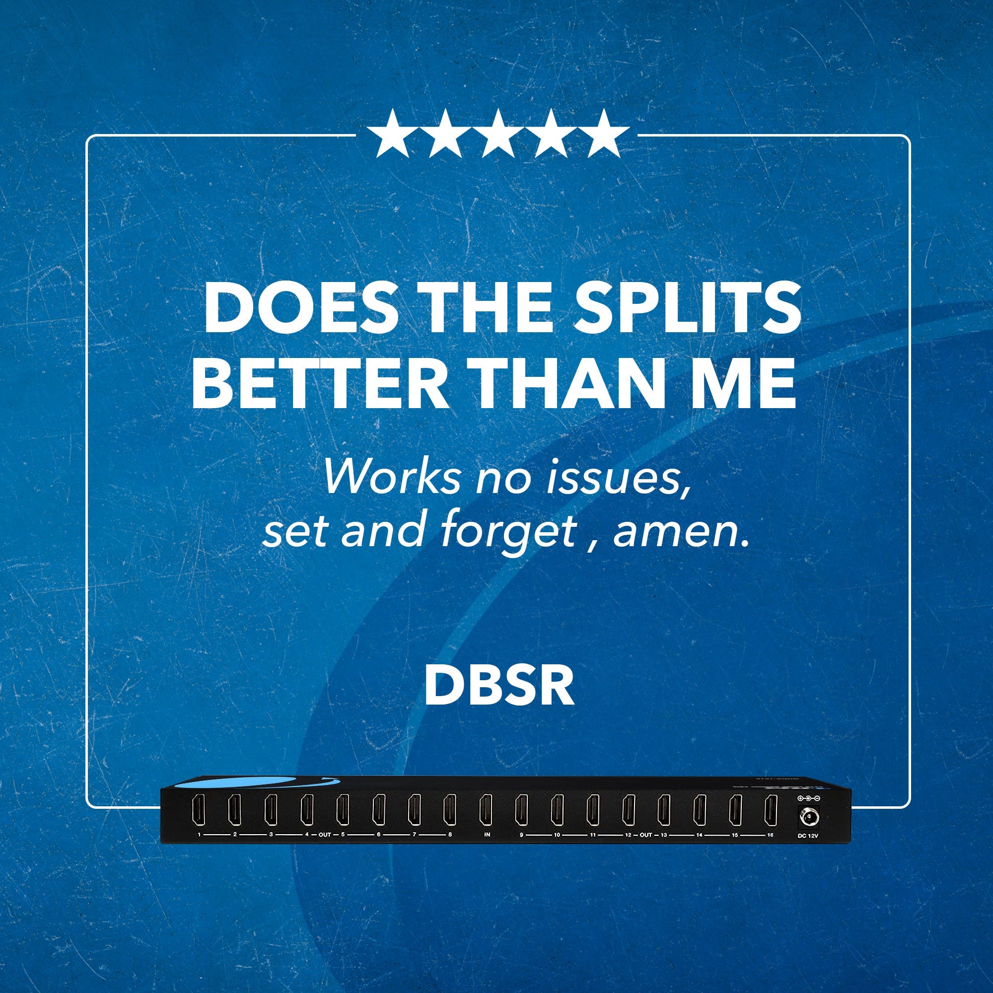 4K@60Hz 1x16 HDMI™ Splitter-UHDS-1016