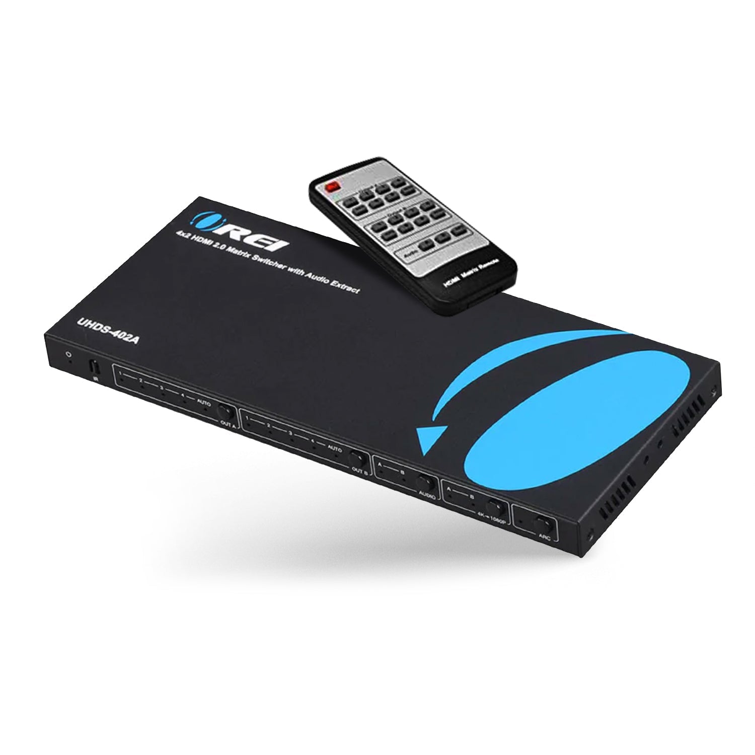 4K@60hz 4x2 HDMI™ Matrix (Audio Extract)-UHDS-402A
