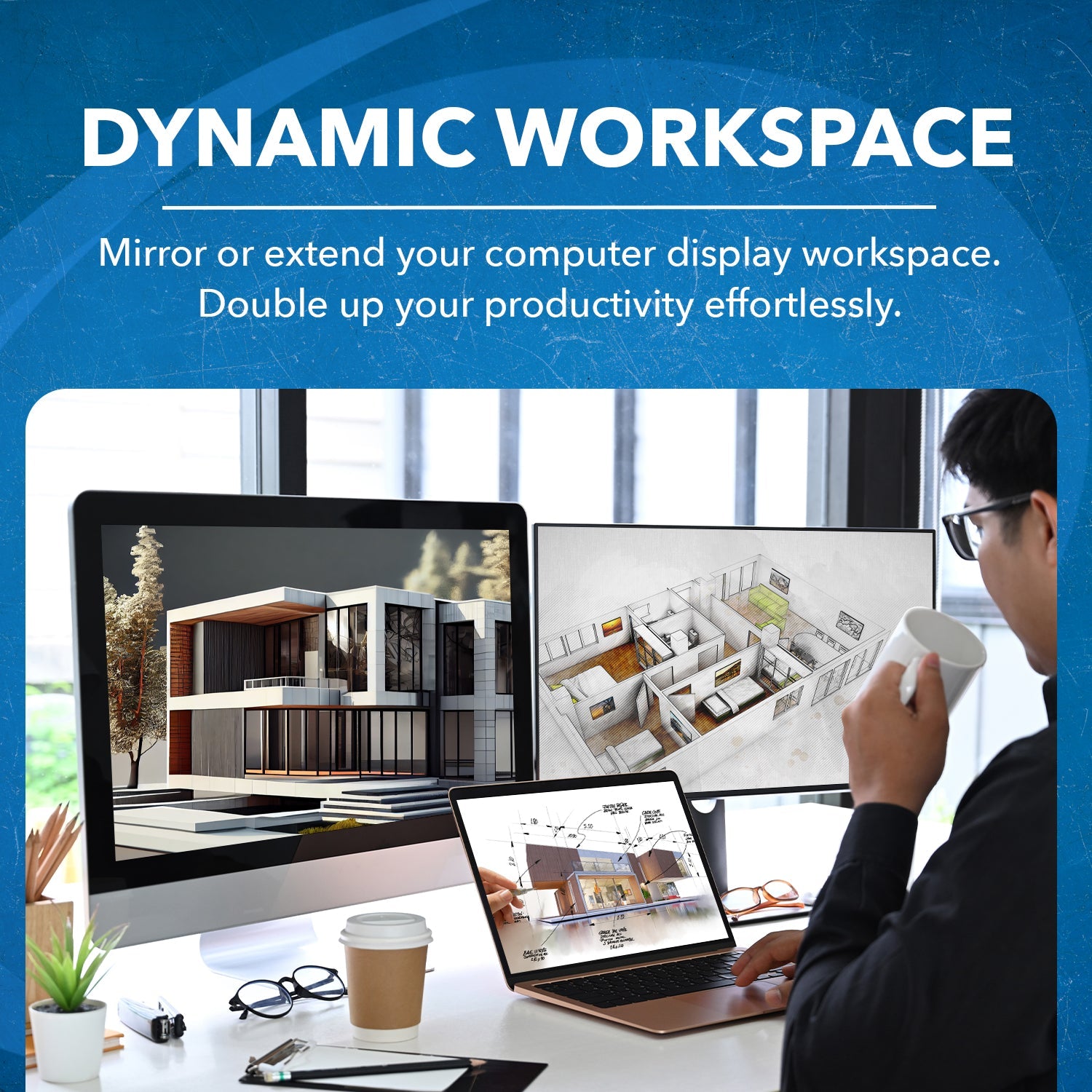 SplitExtend® USB to HDMI Display Adapter